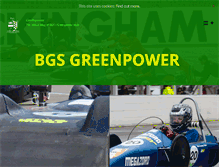Tablet Screenshot of greenpower.bristolgrammarschool.org.uk